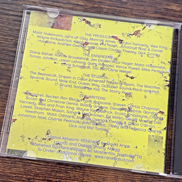 RE:NEWAL The Art Of Community 2001 VERY RARE Compilation CD of Christian Music! - Picture 3 of 4